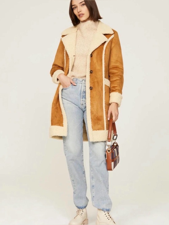 Jackets & Blazers - Marine Layer Penny Lane Faux Shearling Coat